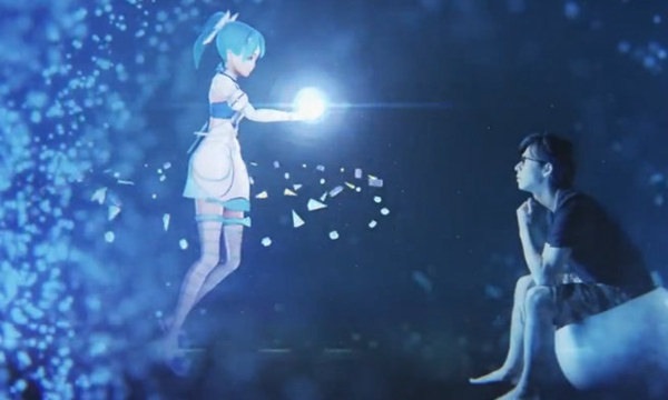幻影成像互動系統